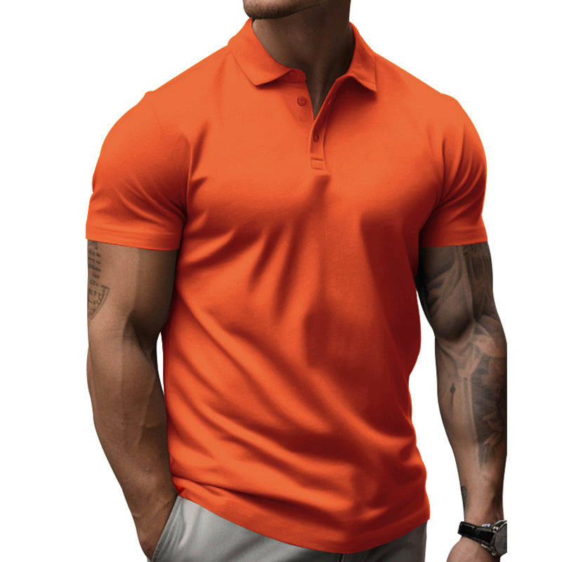 Casual polo shirt korte mouwen 4g7h2j1k3