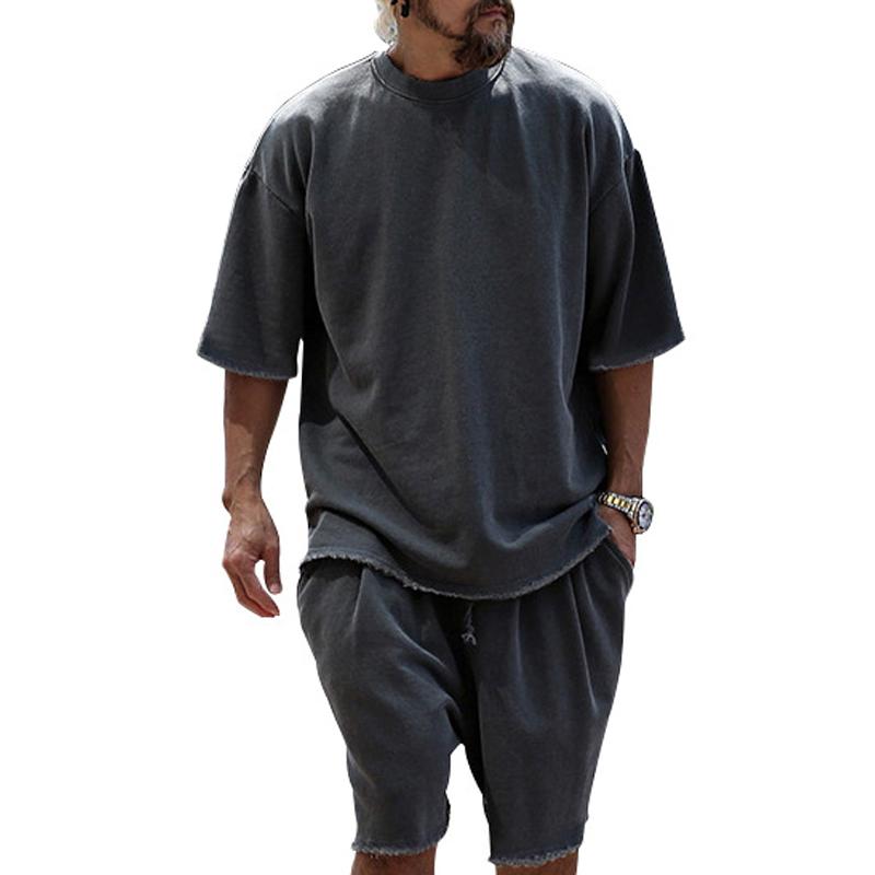 Korte mouw t-shirt en shorts 4827GJ3D